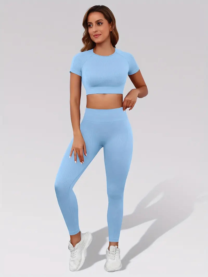 High Waist Yoga Workout Set