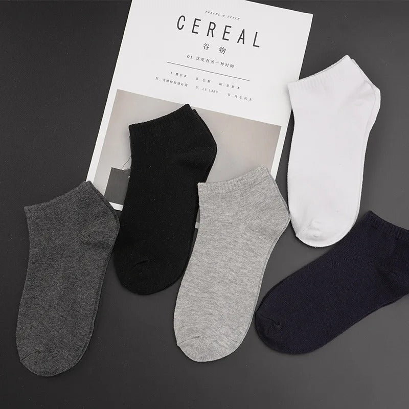 Men’s Summer Boat Socks – 10 Pairs