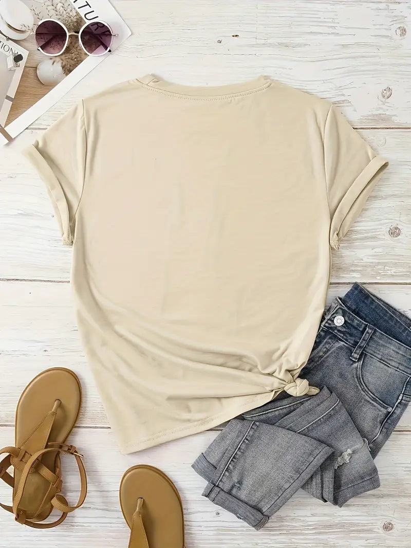 Soft Women's Casual Graphic Tee