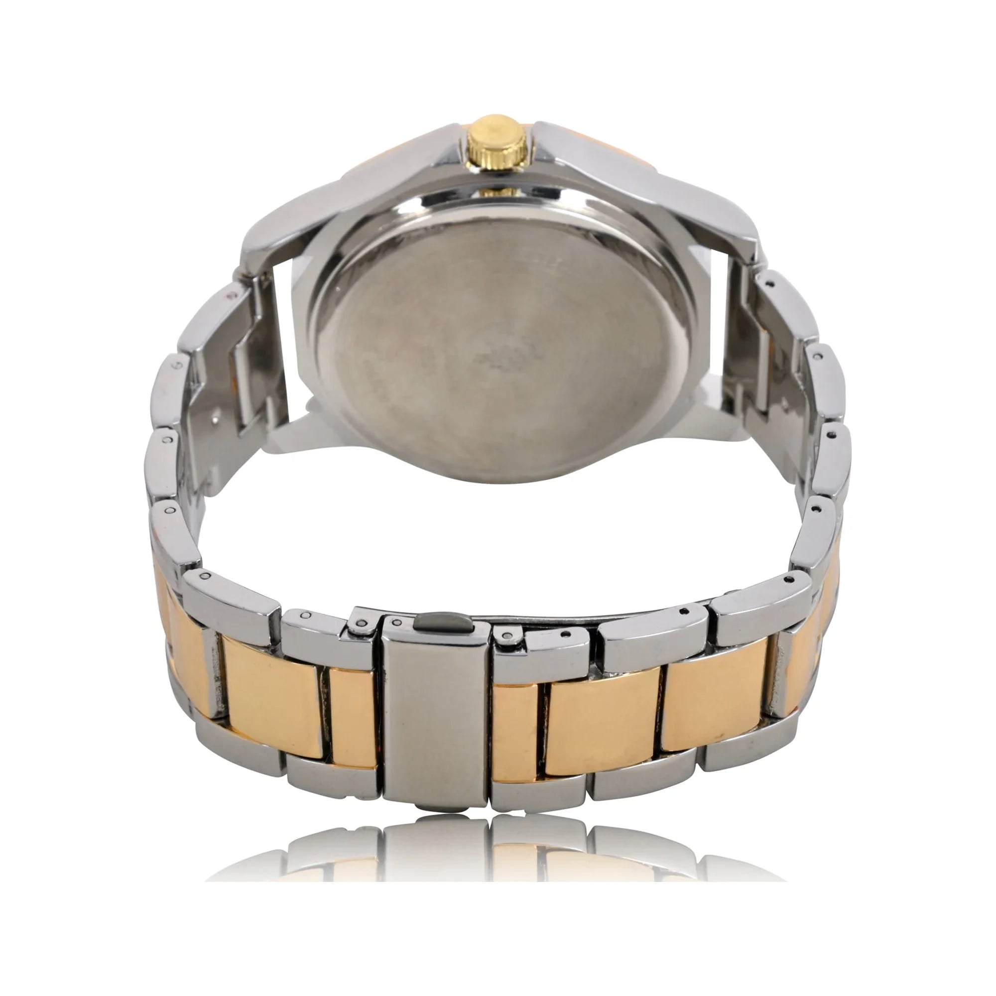U.S. Polo Assn. Adult Male Classic Watch in Gold and Silver-Tone with Black Dial