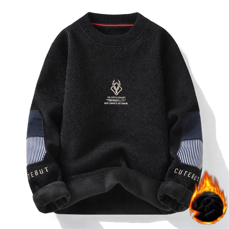 Men's Casual Knit Pullover Sweater