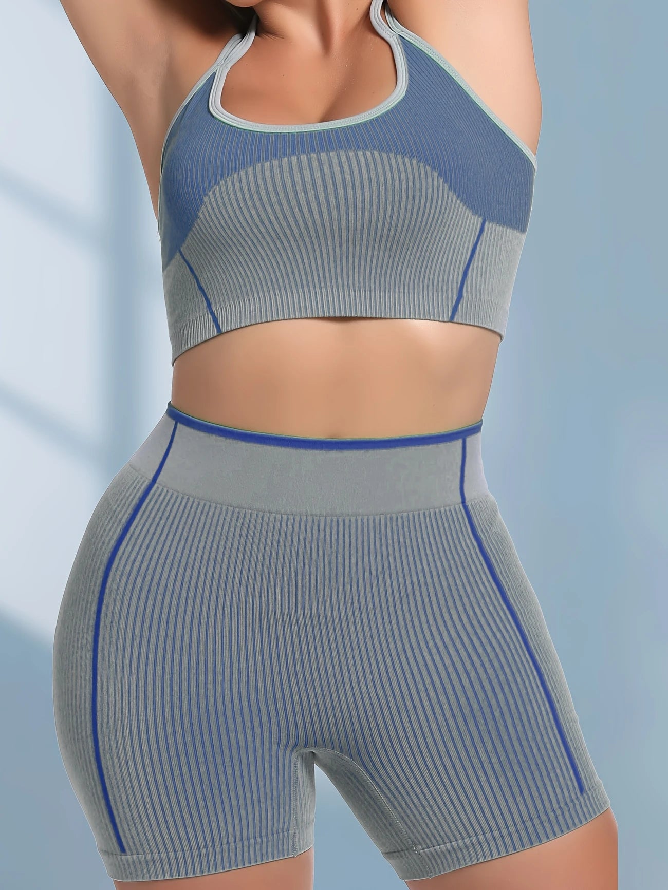 Women's Ribbed Activewear Set