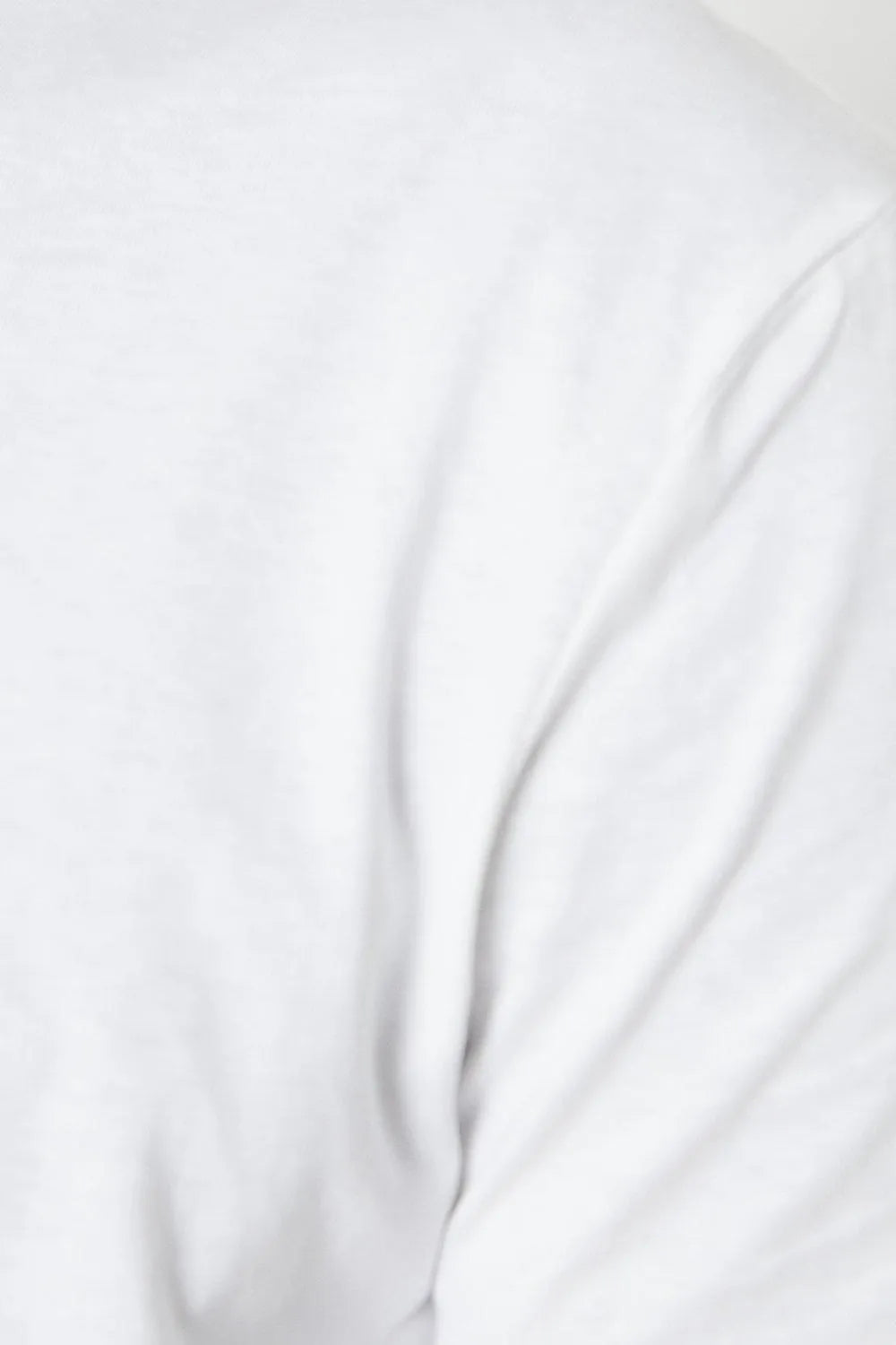White Plain Crew Neck T-Shirt
