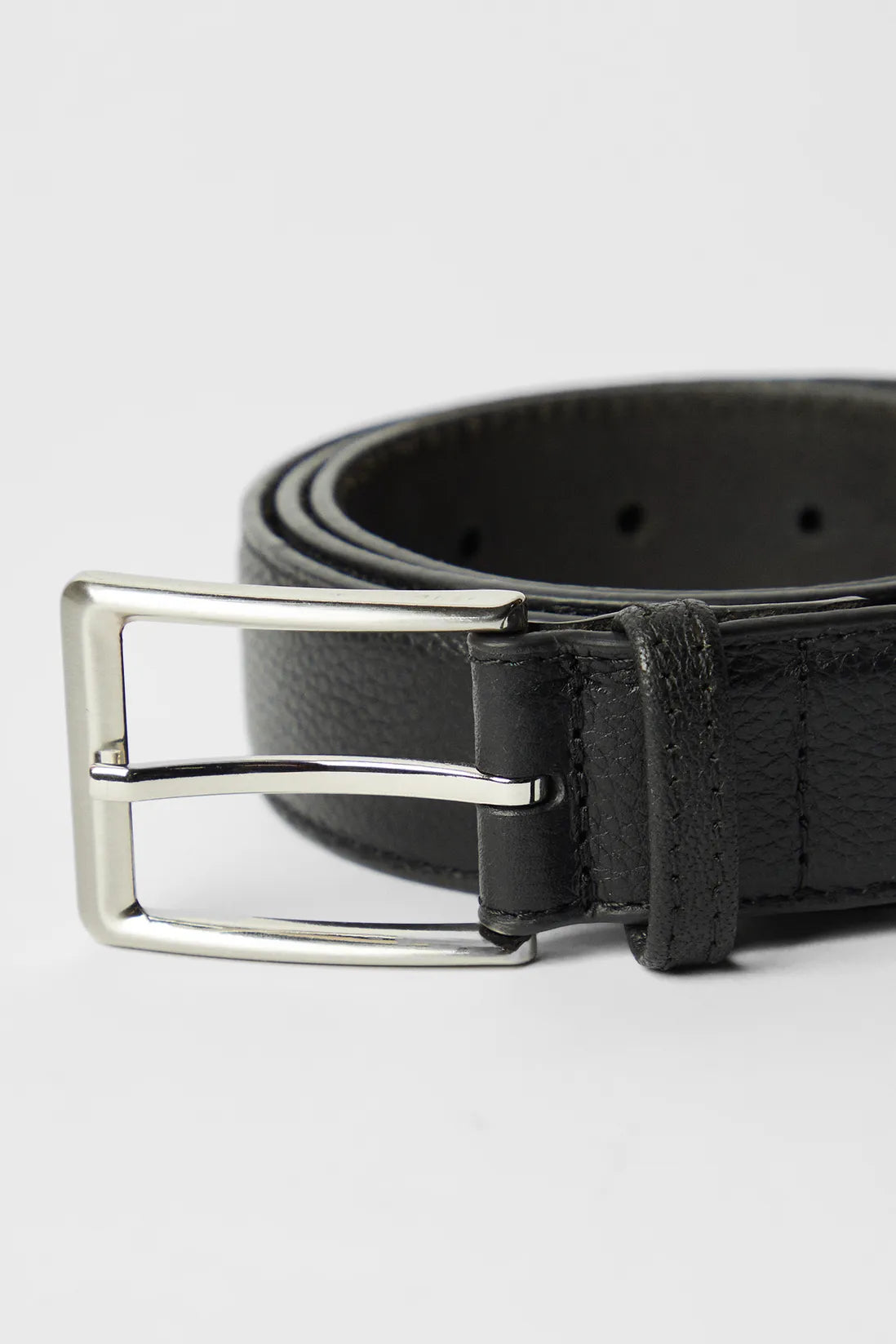 Black Leather Belt