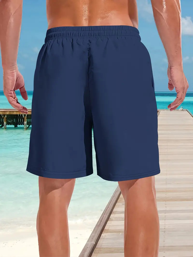 Men’s Navy Blue Balance Drawstring Shorts