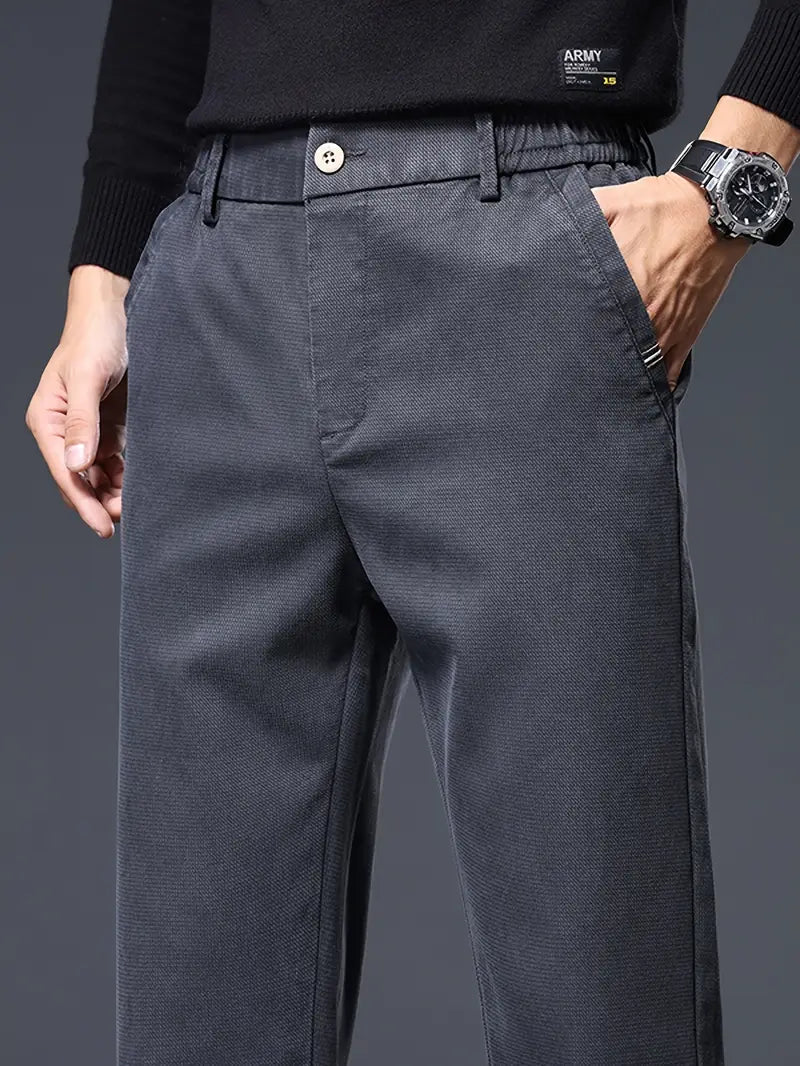 Men’s Slim-Fit Straight-Leg Chino Pants