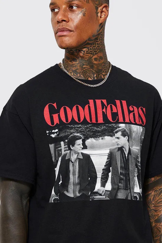 Oversized Goodfellas License T-shirt