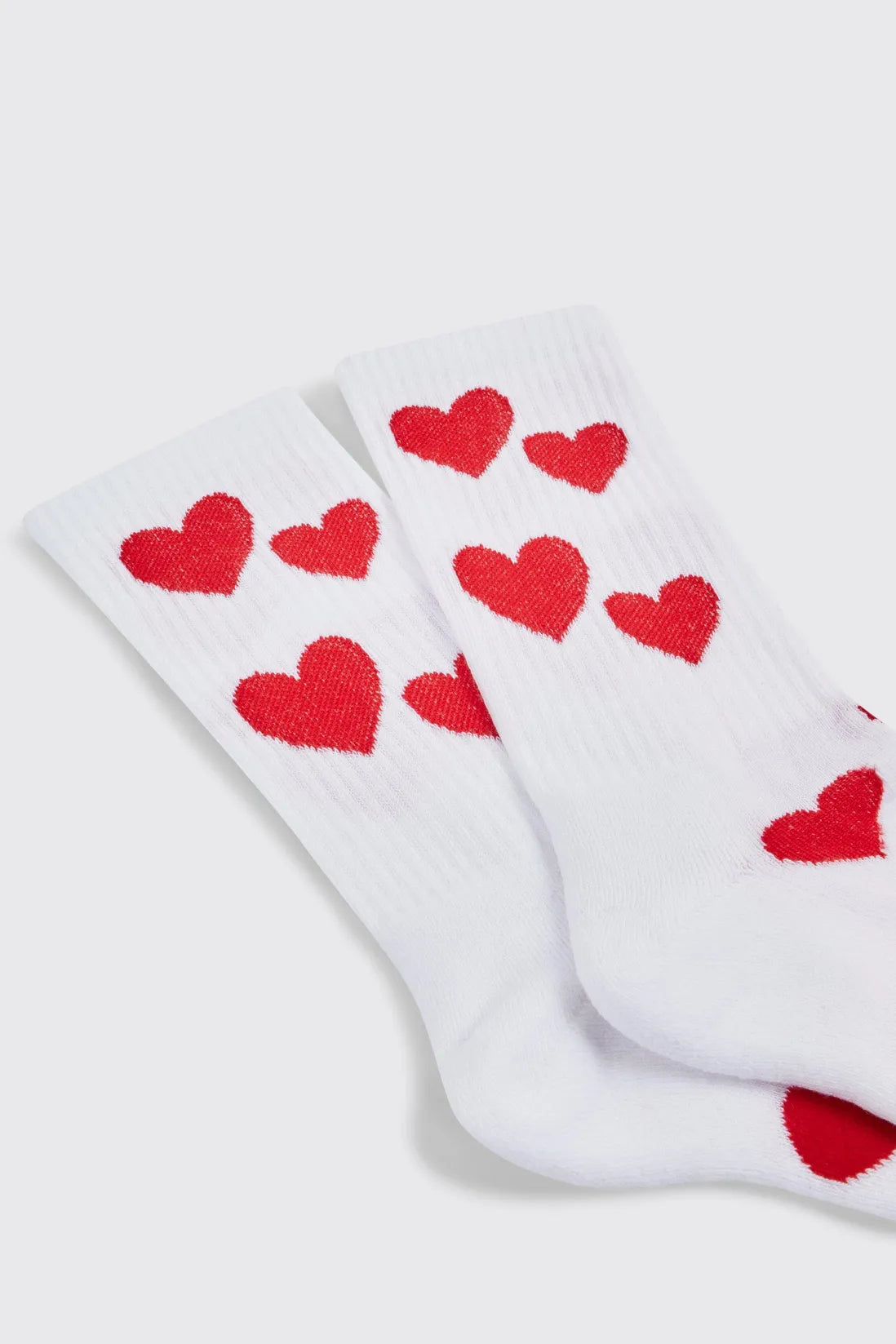 All Over Heart Sports Socks