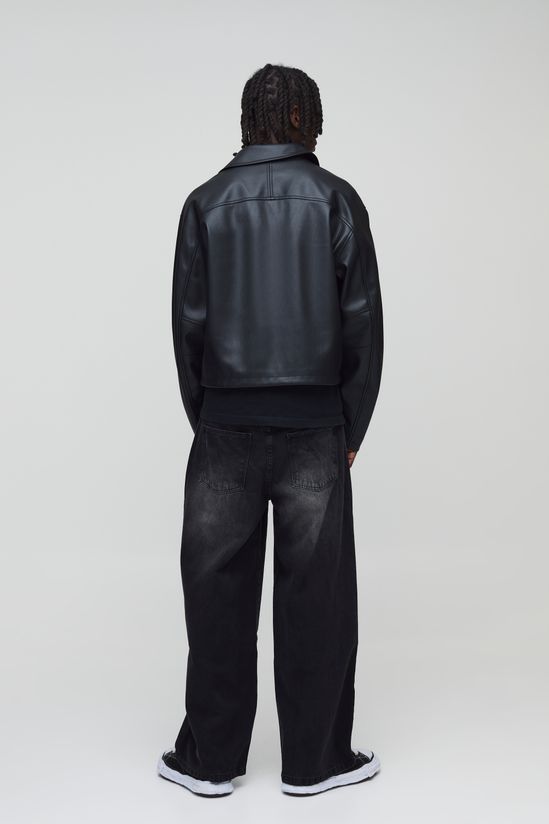 Baggy Rigid Washed Jeans