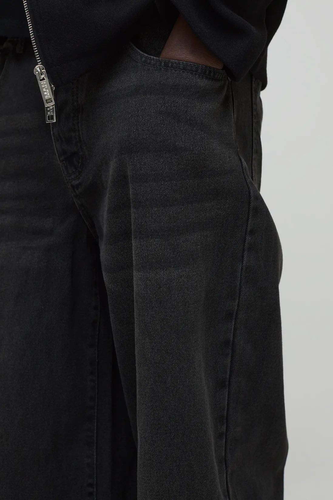 Baggy Rigid Washed Jeans