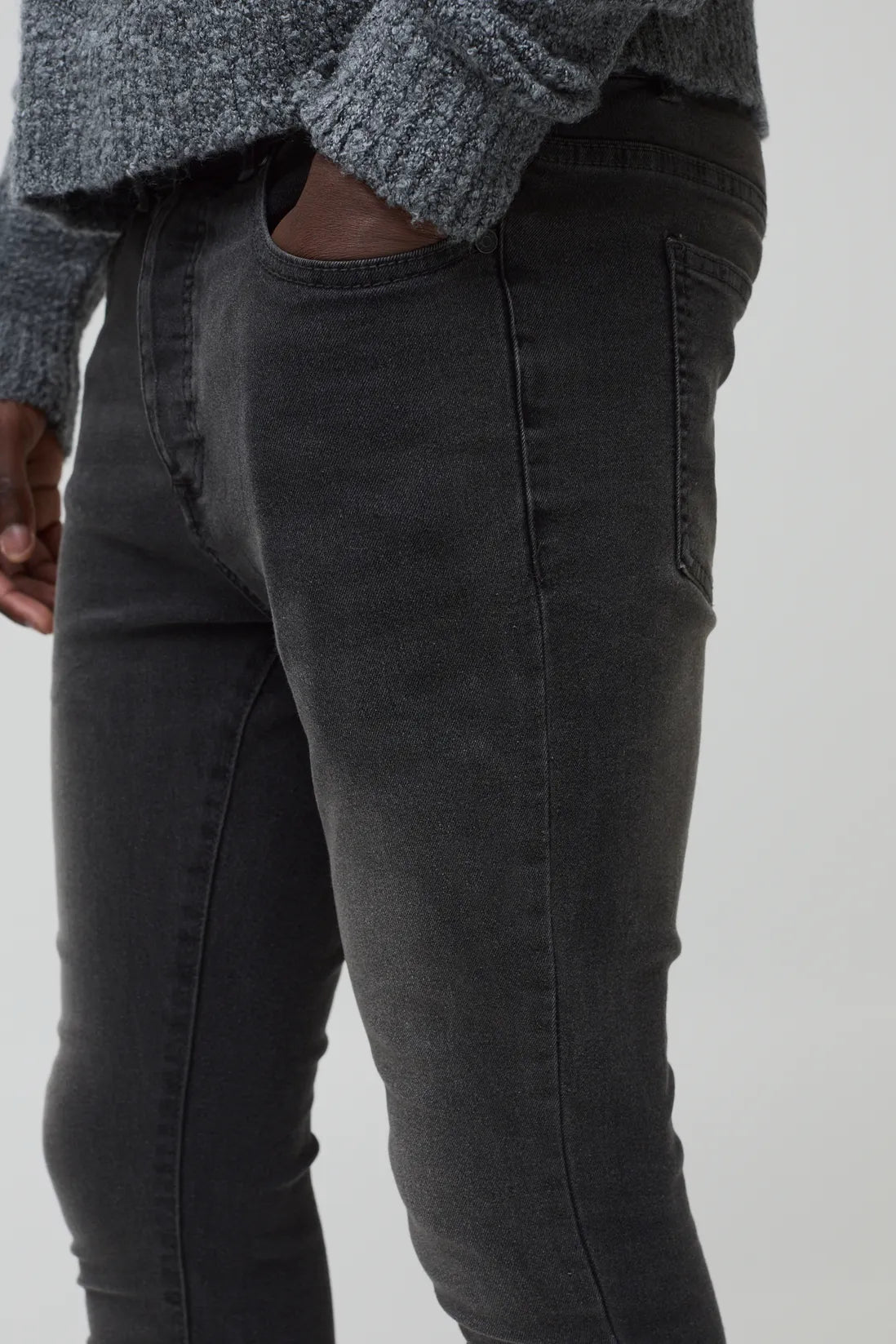 Super Skinny Stretch Washed Jeans