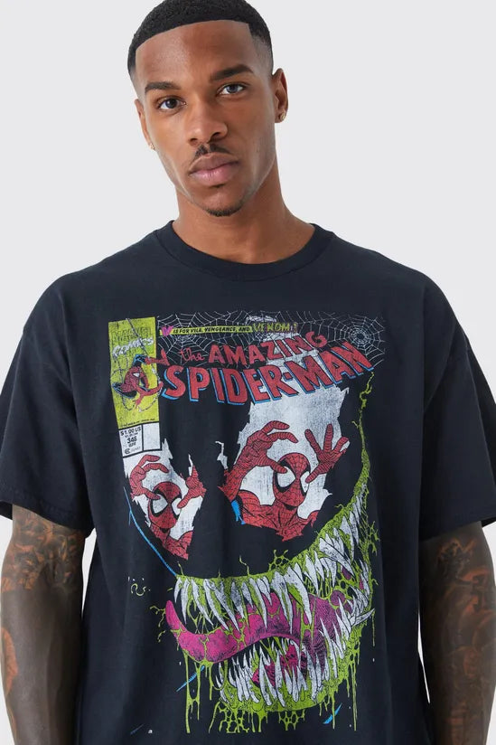 Oversized Venom License T-shirt