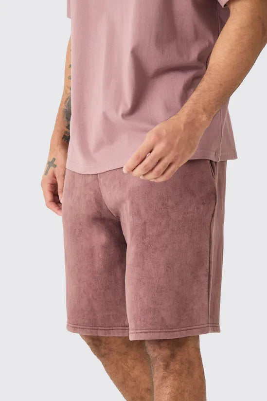 Oversized Washed Short