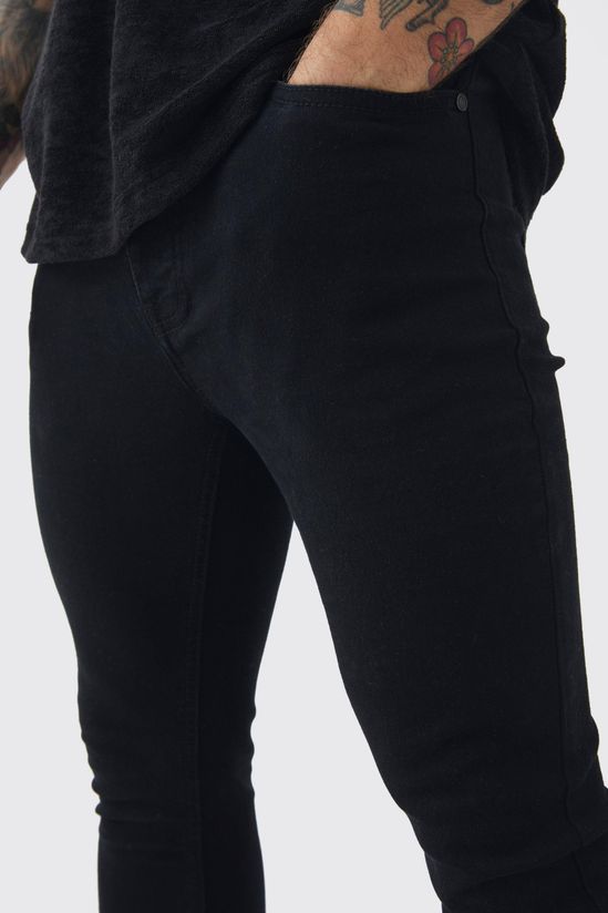 Super Skinny Stretch Jean In True Black