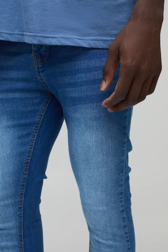 Super Skinny Stretch Jean In Light Blue