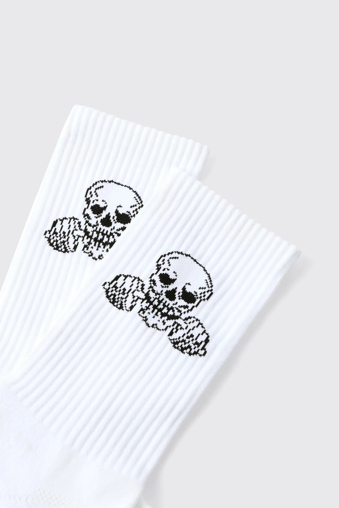 Man Active Gym Skull Crew Socks