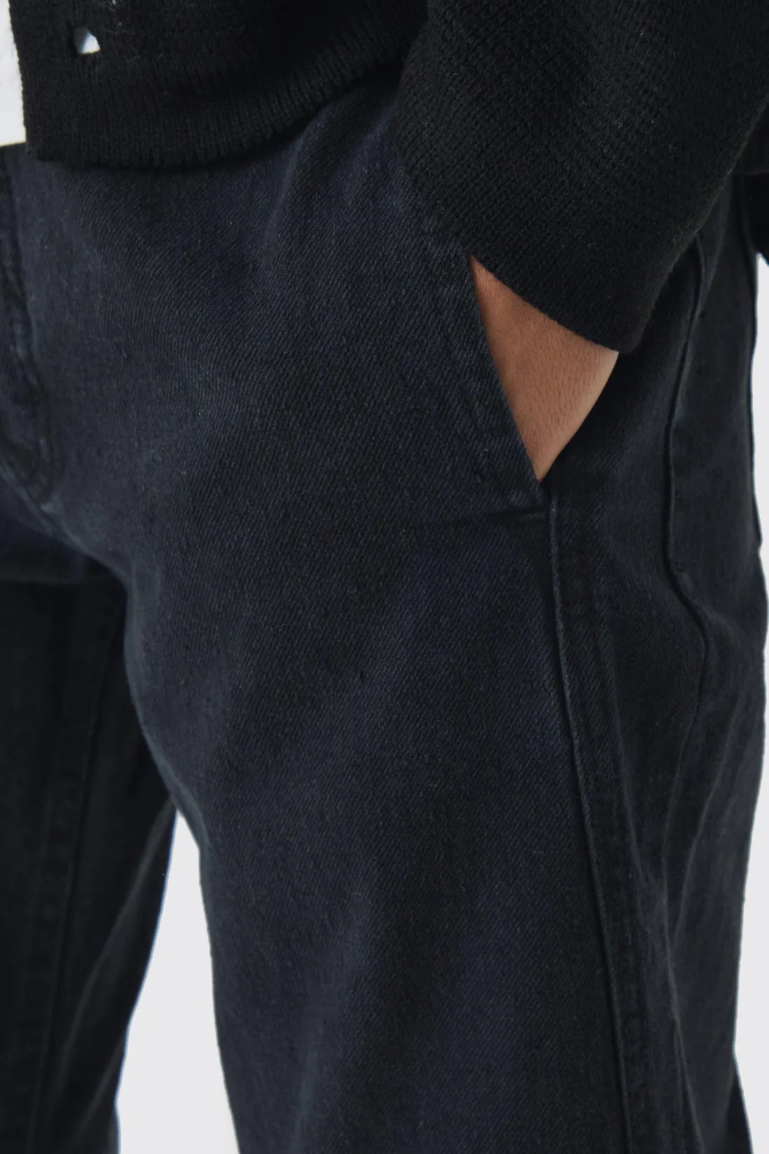 Slim Flared Panelled Jeans