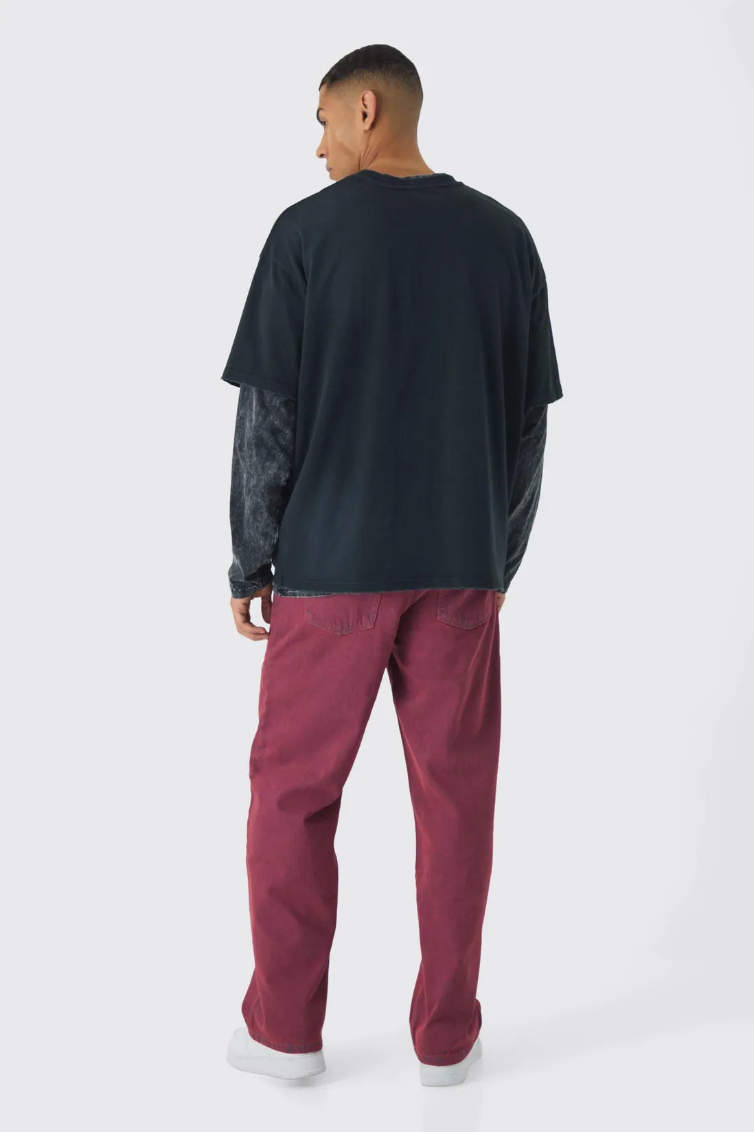 Relaxed Rigid Carpenter Paint Splatter Denim Jeans