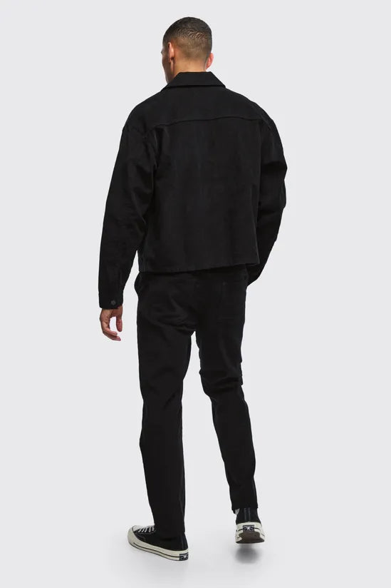 Boxy Cord Jacket