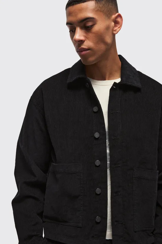 Boxy Cord Jacket