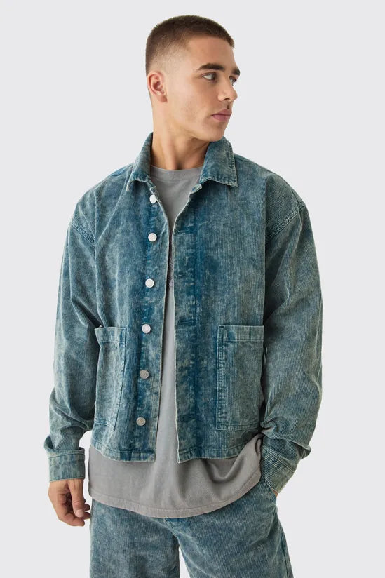 Boxy Cord Jacket
