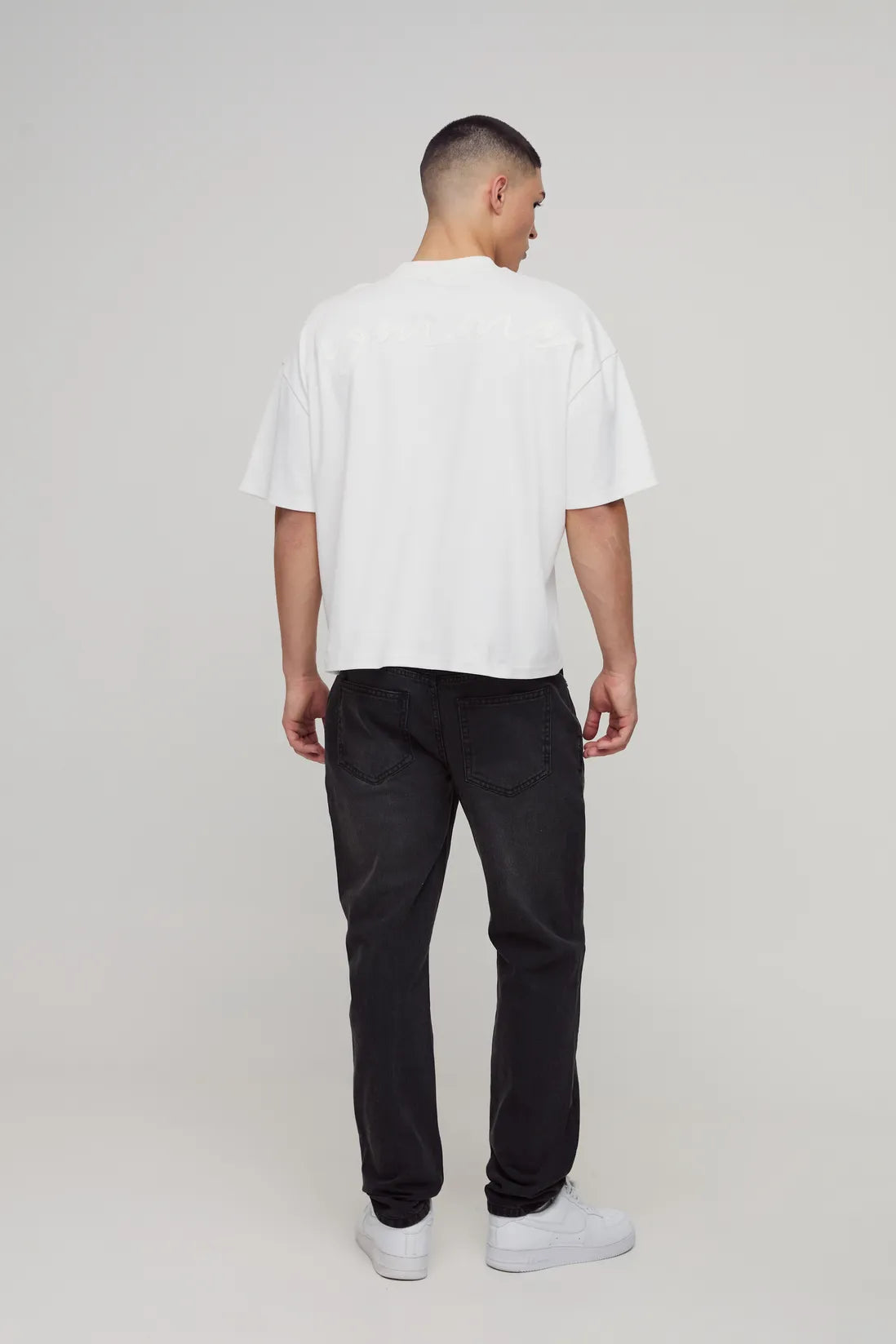 Slim Rigid Jean in Charcoal