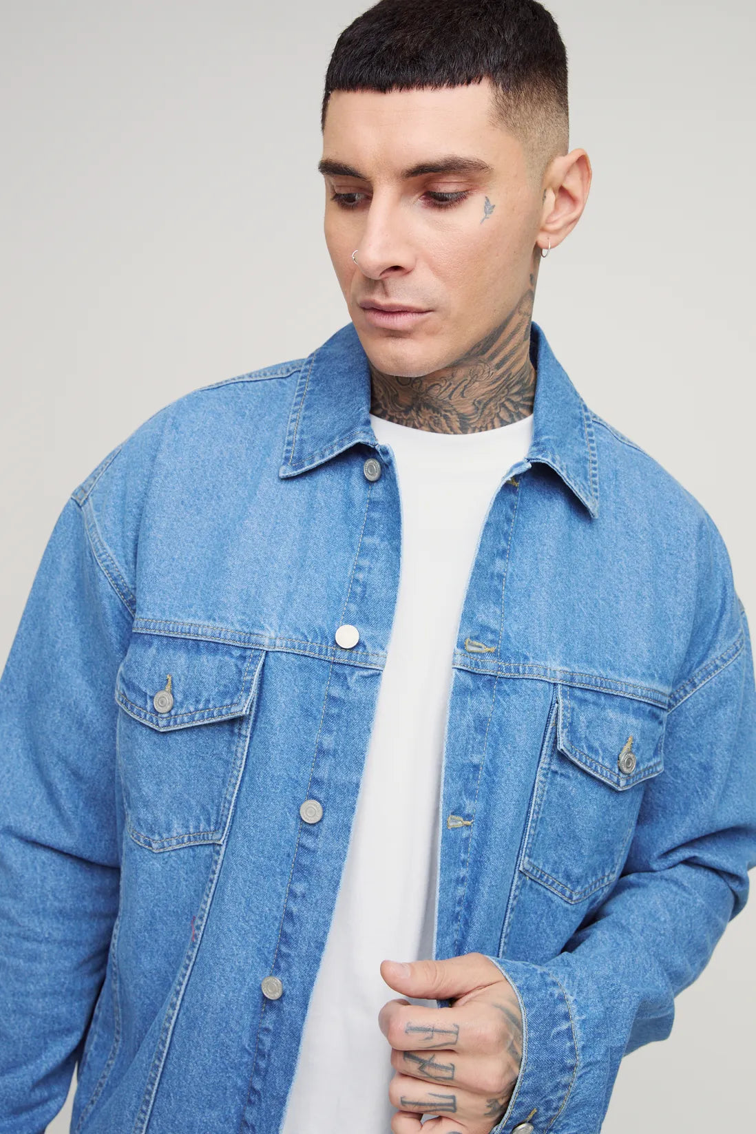 Tall Classic Oversized Denim Jacket