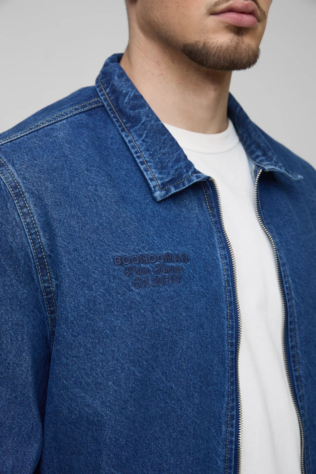 Tall Embroidered Bomber Jacket