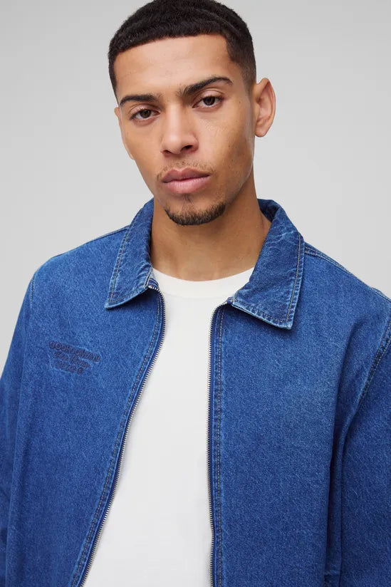 Embroidered Bomber Jacket