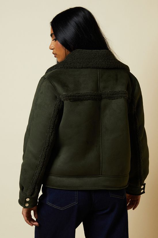 Petite Pocket Aviator Jacket