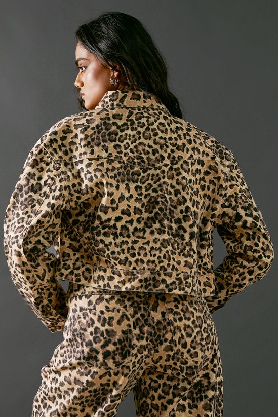 Animal Denim Boxy Jacket
