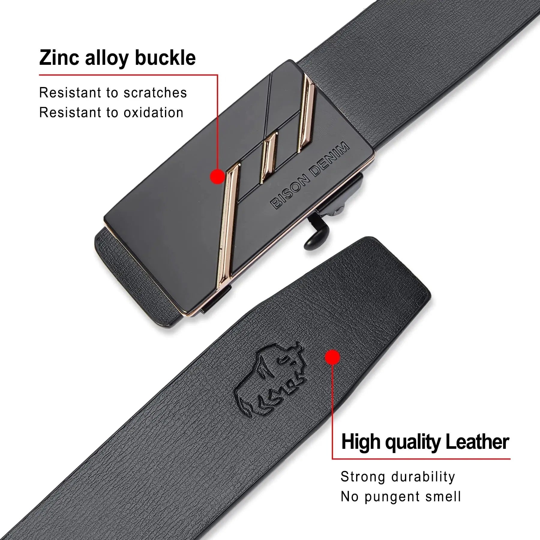 Men's Luxury Automatic Leather Belt