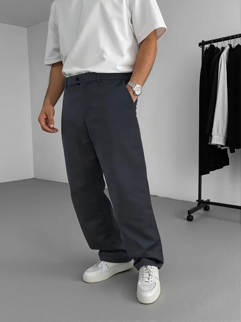 Men’s Regular Fit All-Season Casual Pants