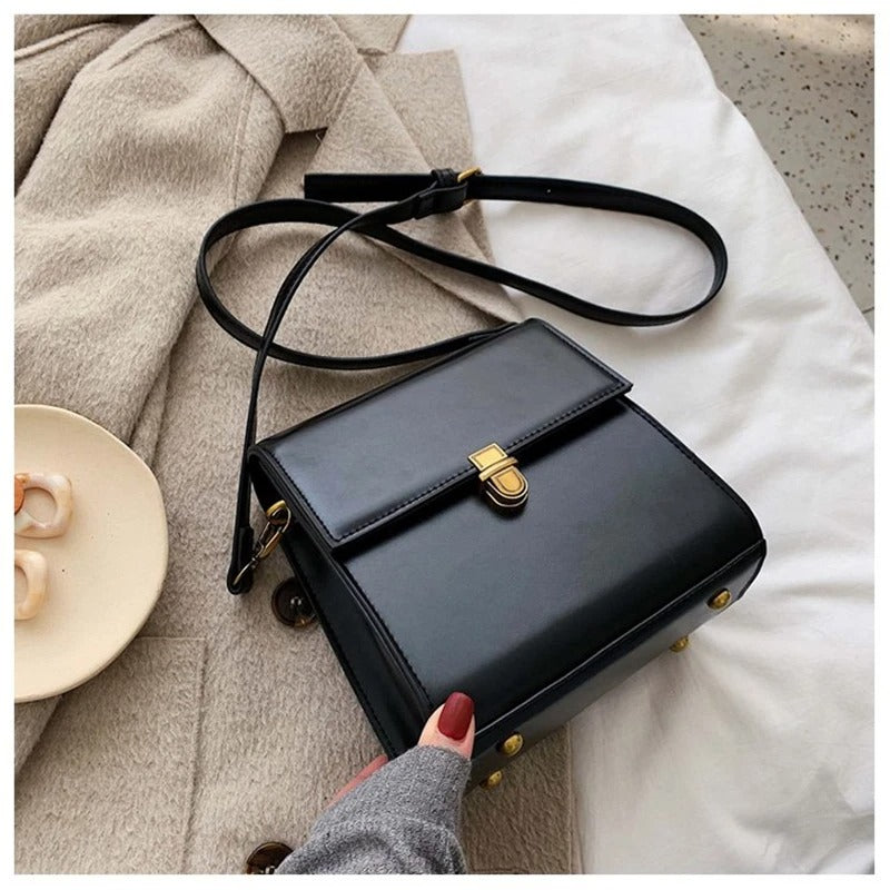 Vintage Mini Square Crossbody Shoulder Bag