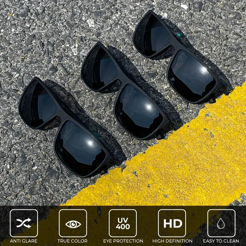 3 Pairs Of Men'S and Women'S Polarised Glasses