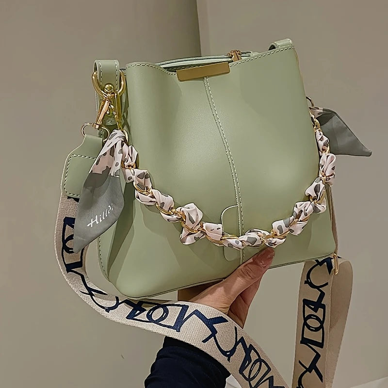 Women's Elegant Bohemian Bucket Crossbody Bag
