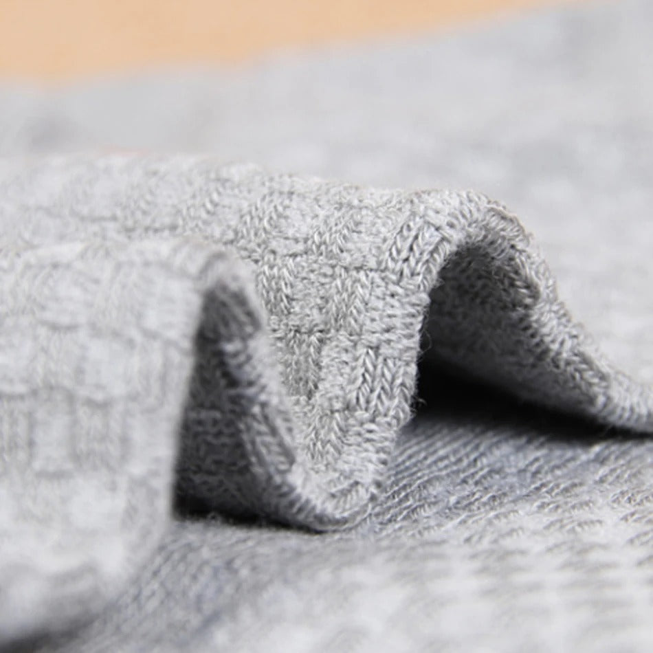 Men’s Bamboo Fiber Business Socks – 10 Pairs