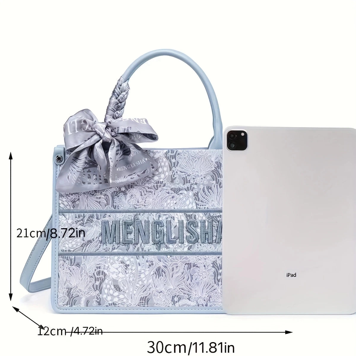 Cowhide Embroidered Tote Bag Stylish And Versatile Handbag