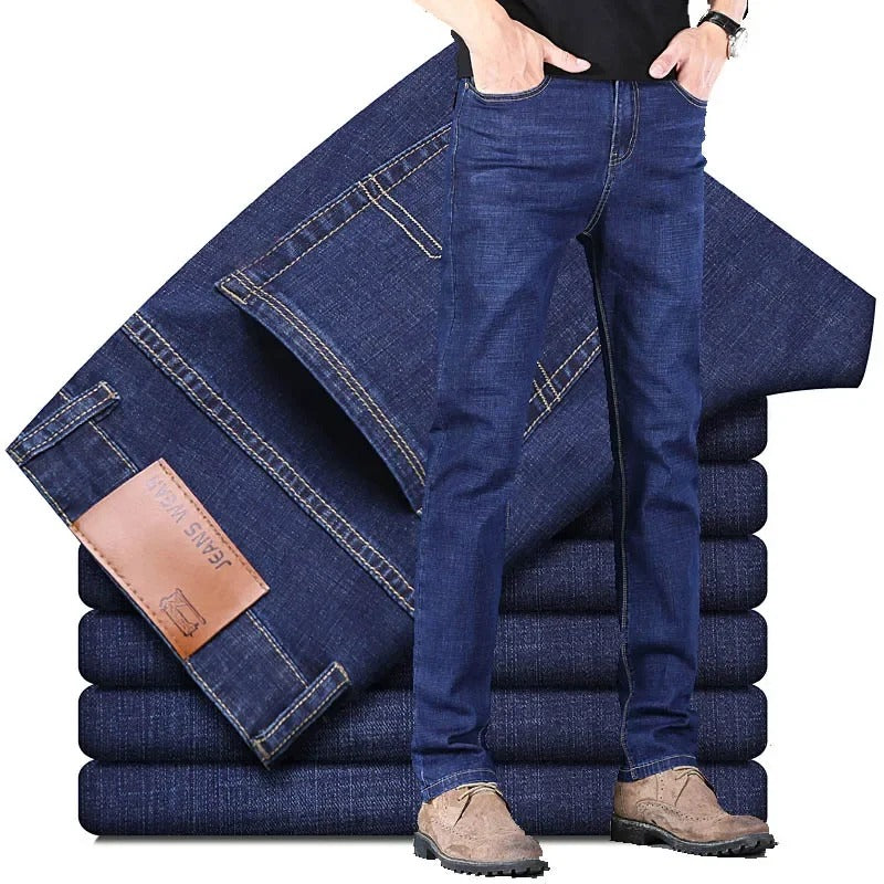 Men’s Classic Stretch Straight Leg Jeans