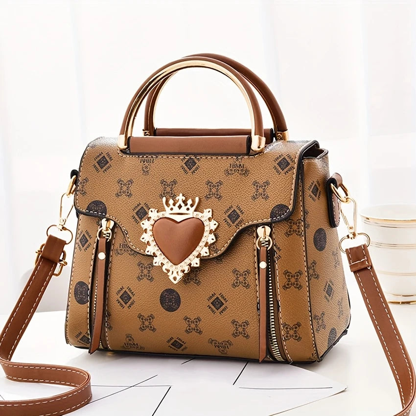 Fashionable Heart-shaped Women'S Bag