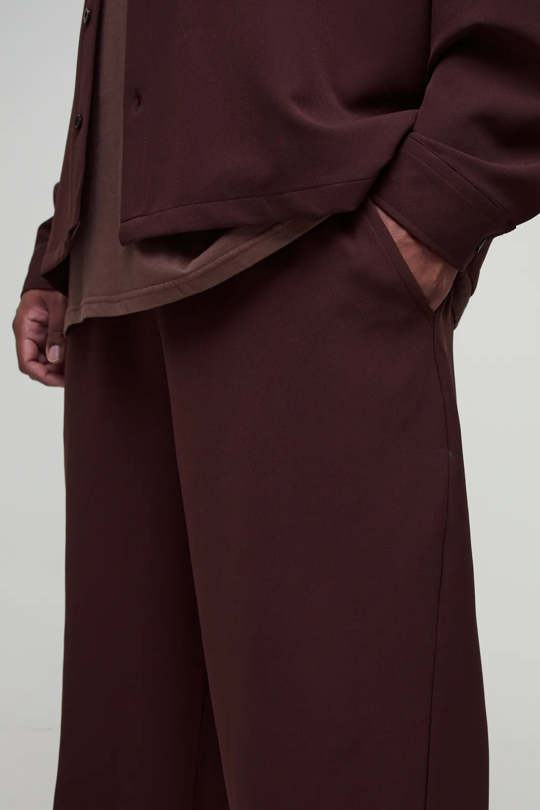 Plus Stretch Woven Relaxed Fit Trousers