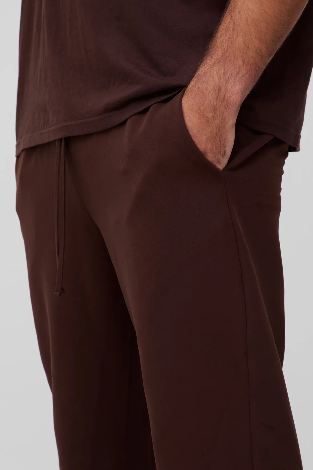 Plus Stretch Woven Tapered Trousers