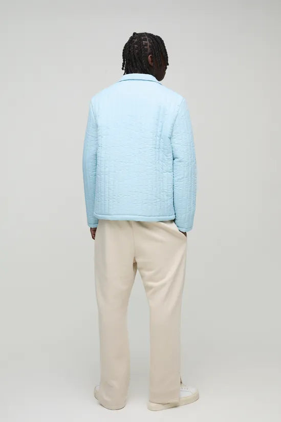 Regular Fit Quilted Harrington Jacket