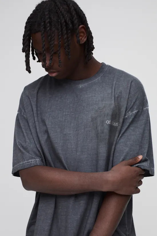 Oversized Ofcl Man Washed T-Shirt