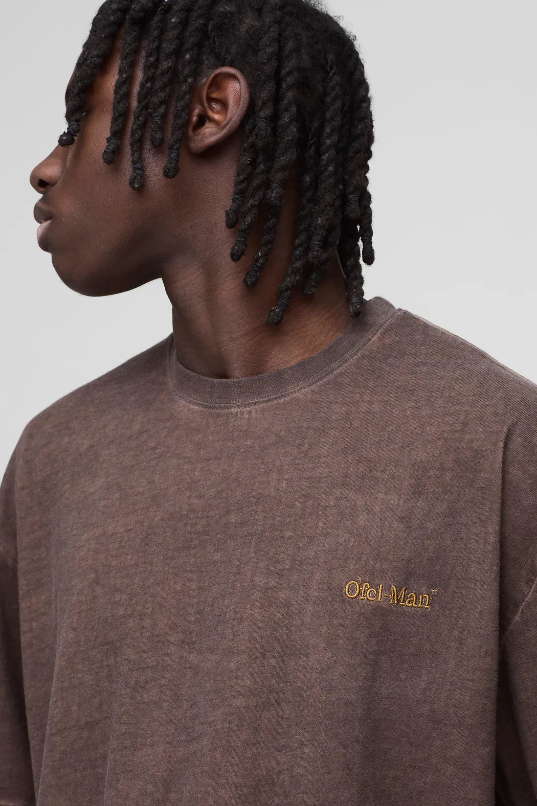 Oversized Ofcl Man Washed T-Shirt