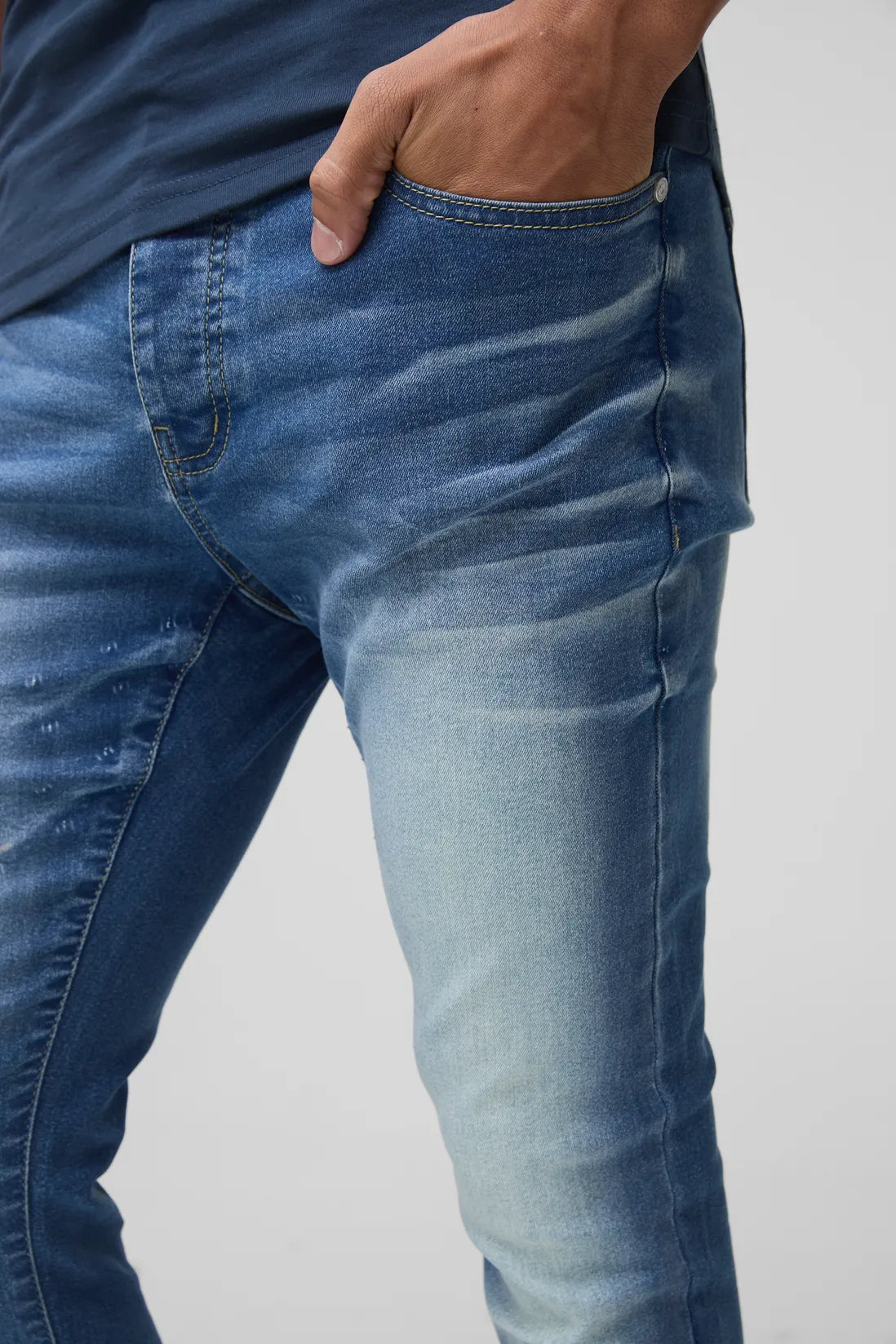 Skinny Stretch Extreme Washed Skinny Jeans