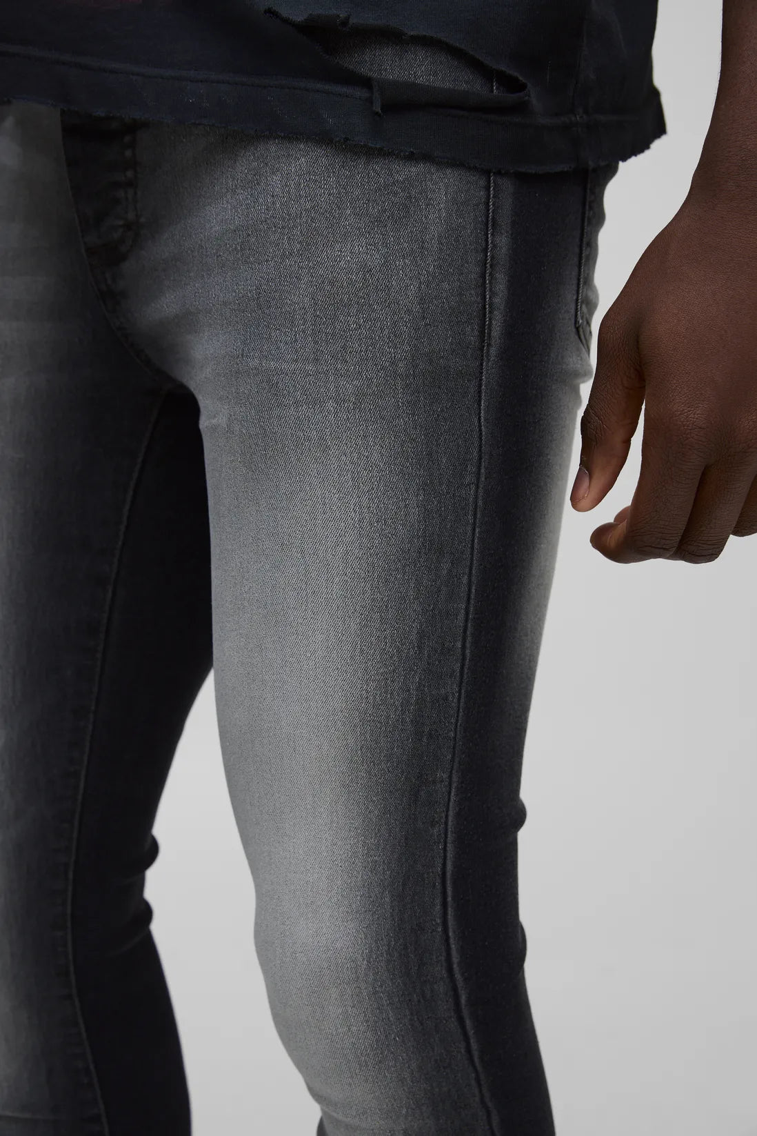 Super Skinny Stretch Extreme Washed Skinny Jeans