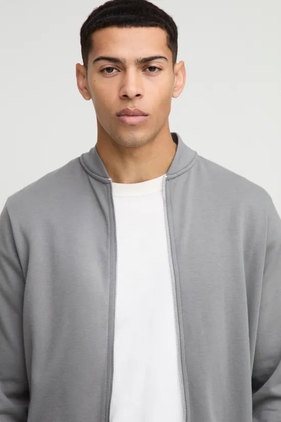 Regular Fit Interlock Bomber Jacket