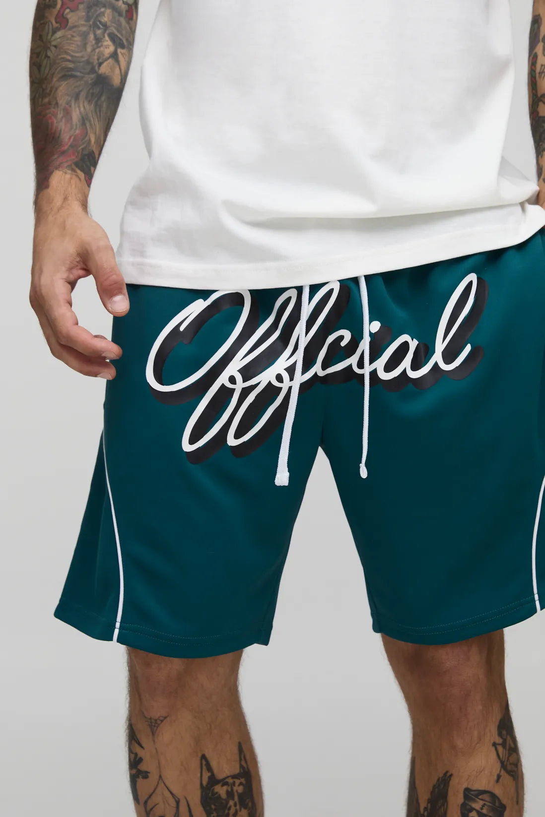 Official Relaxed Mid Length Sports Shorts