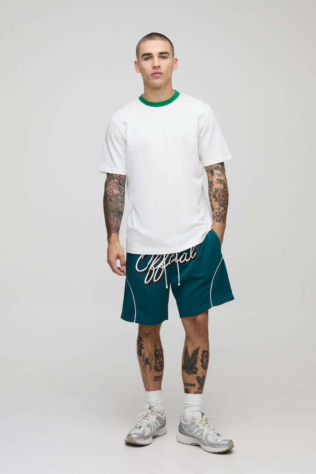 Official Relaxed Mid Length Sports Shorts